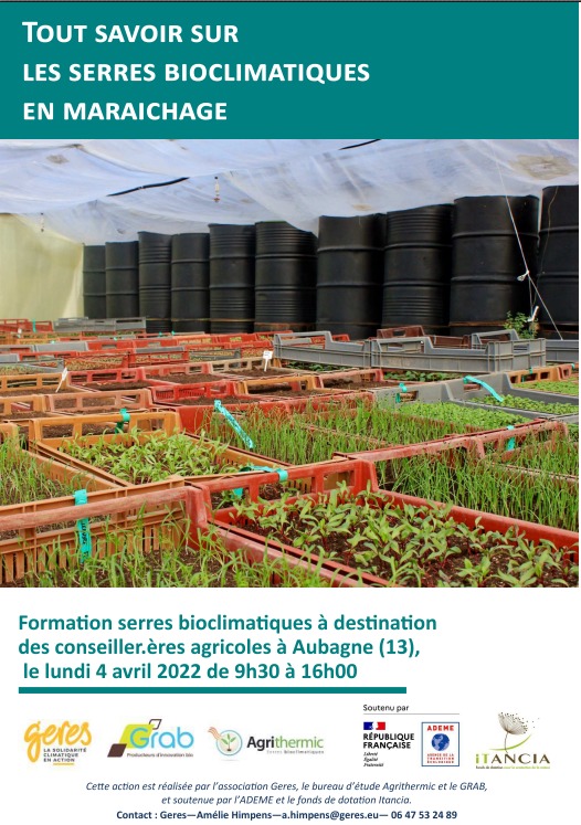 Formation Serres Bioclimatiques - Aubagne (13)