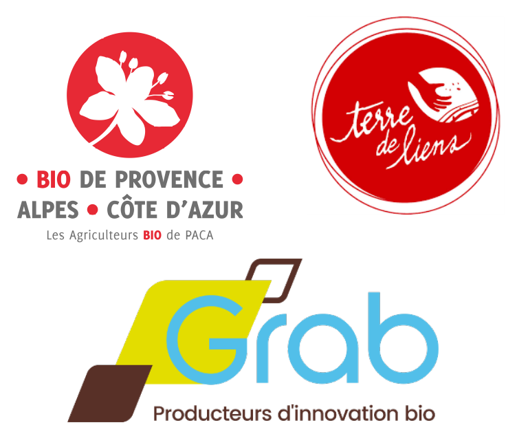 Logos des Partenaires du Pôle bio de la Durette